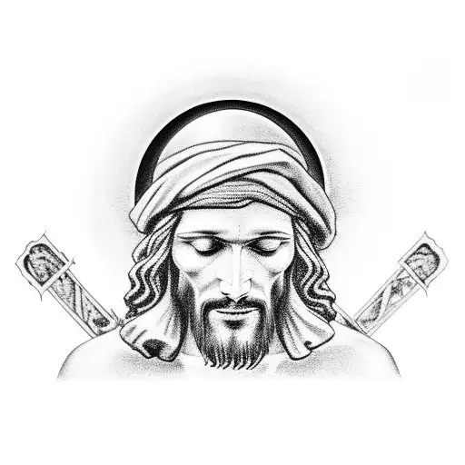 Jesus Tattoo Design Set – IMAGELLA