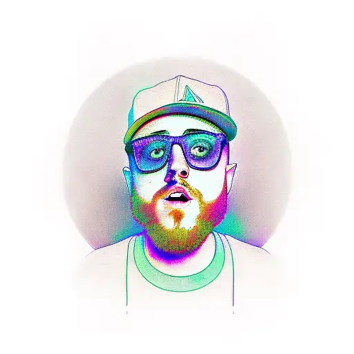 Mac Miller tattoo design idea