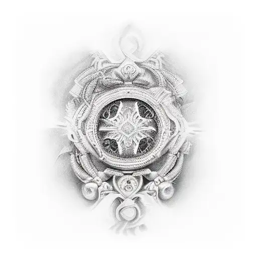 saint jude  tattoo design idea