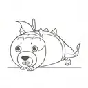 funny tattoo design idea