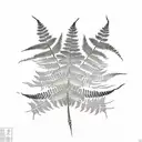 Fern Tree tattoo design idea