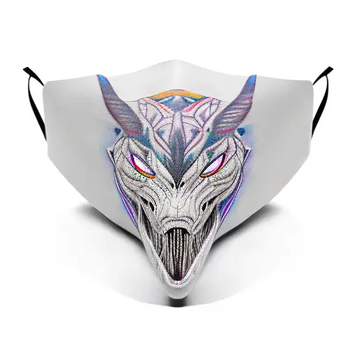 kindred mask tattoo design idea