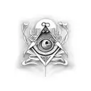 freemason tattoo design idea