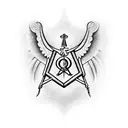 freemason tattoo design idea