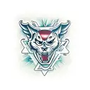 Cerberus  tattoo design idea