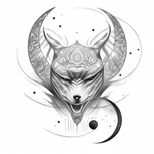 eclipse tattoo design idea