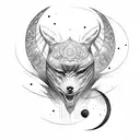 eclipse tattoo design idea