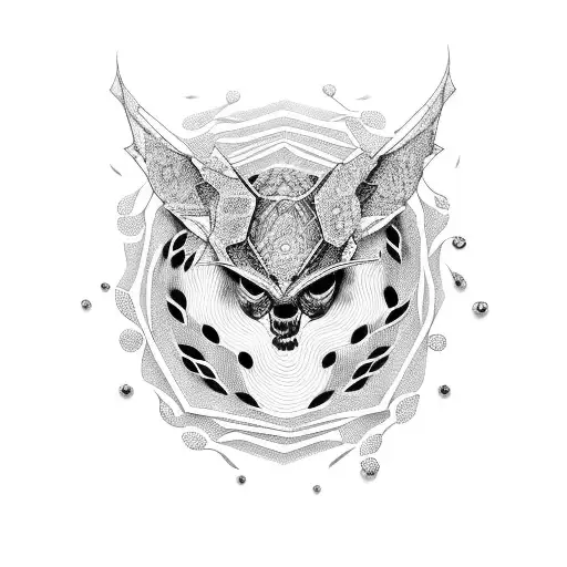 Grayson and Dylan set in honeycomb tattoo design idea