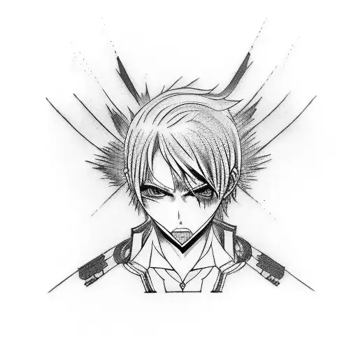 ken kaneki tattoo design idea