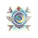 wormhole interstellar  tattoo design idea