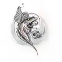 wormhole interstellar  tattoo design idea