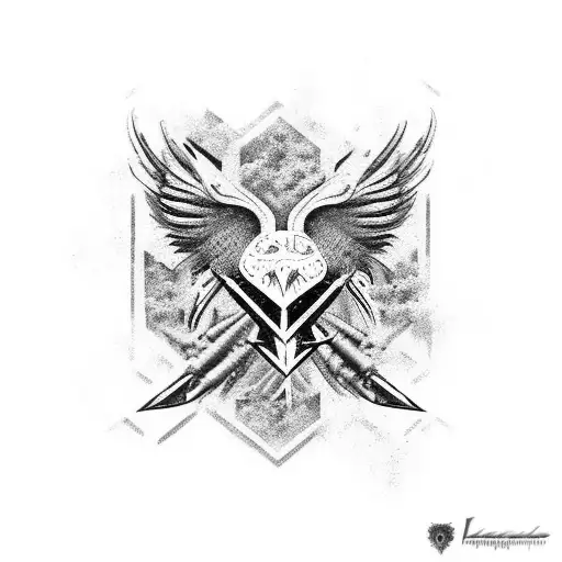 resurgimiento ave fenix tattoo design idea