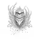 ave fenix tattoo design idea
