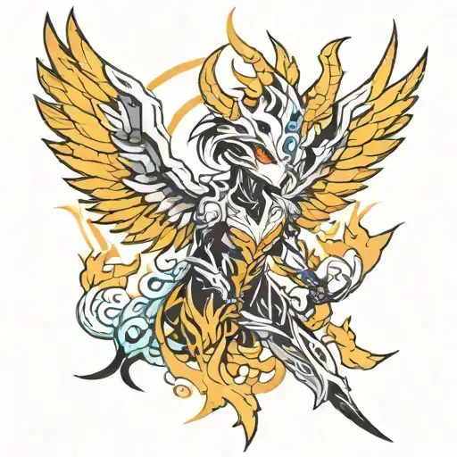 Fenix tattoo design idea