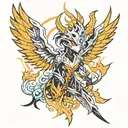 Fenix tattoo design idea
