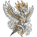 Fenix tattoo design idea