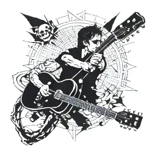 a tattoo based on the song springsteen by eric church  tattoo design idea