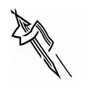 Arrow tattoo design idea