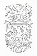 music of the spheres coldplay space themed tattoo design inspired tattoo design idea