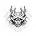 Martillo de thor tattoo design idea