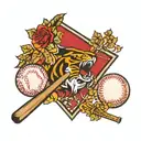 Missouri and baseball diamond tattoo design idea