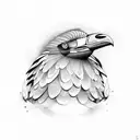 condor, araucaria, cruz del sur tattoo design idea