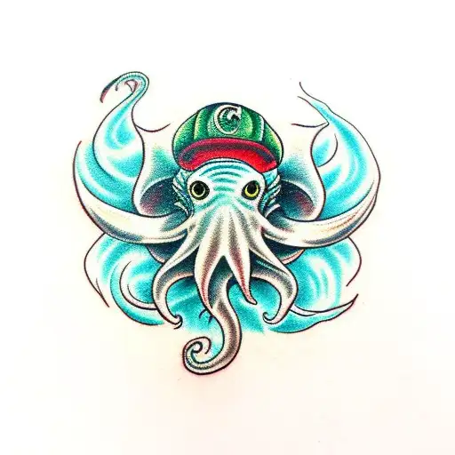 cthulhu tattoo design idea