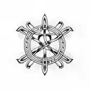 Celtic Trinity Knot tattoo design idea
