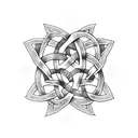 Celtic Trinity Knot tattoo design idea