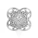Celtic Trinity Knot tattoo design idea
