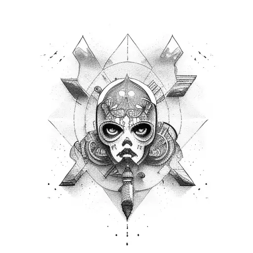 mediterranean Sea movie ship tattoo design idea