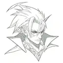 devil may cry jester tattoo design idea