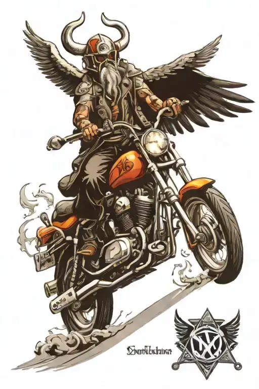 motorcycle ride faster then your guardian angel, Freemason, chef knives, family tattoo design idea
