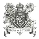 scottish and nova scotian  dyer family name tattoo design idea