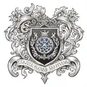 scottish and nova scotian  dyer family name tattoo design idea