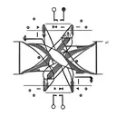 A light bulb with DNA as the filament tattoo design idea