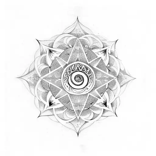 mulhadhara chakra tattoo design idea
