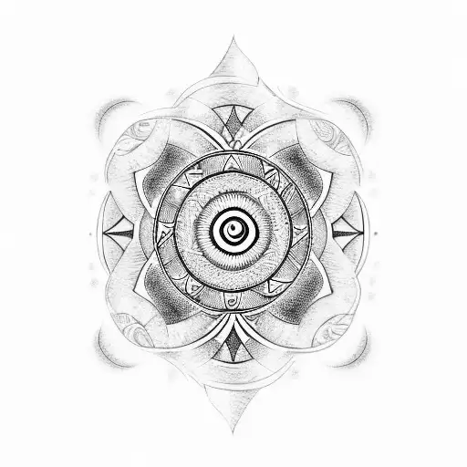 mulhadhara chakra tattoo design idea