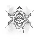 aquarius tattoo design idea