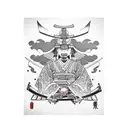 samurai sith tattoo design idea