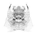 samurai sith tattoo design idea