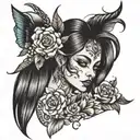 Danna tattoo design idea
