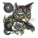 Danna tattoo design idea