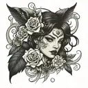 Danna tattoo design idea