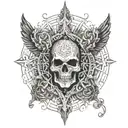 omerta code of silence tattoo design idea