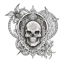 omerta code of silence tattoo design idea