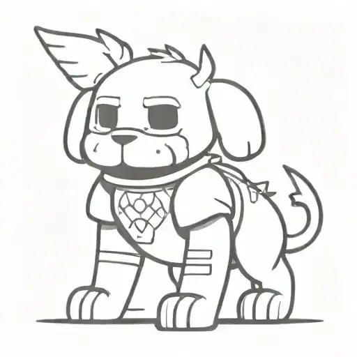 Undertale Video Game Tattoo tattoo design idea