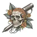 the microphones the glow pt2 tattoo design idea