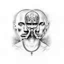 eminem,tupac,50 cent tattoo design idea