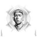 eminem,tupac,50 cent tattoo design idea